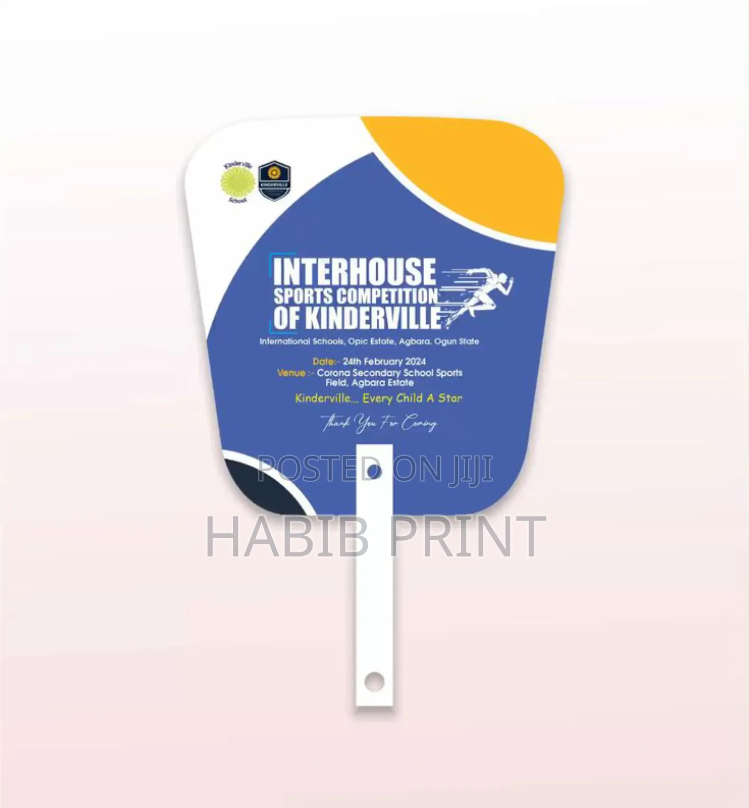 Branded Hand Fan
