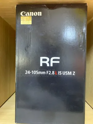 Canon Rf 24-105mm F/2.8l Is Usm Z|Hybrid Cinema/Photo Lens|8-Stop Is