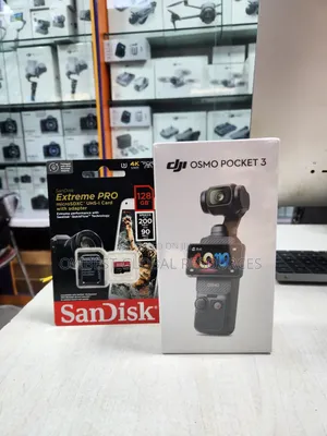 Dji Osmo Pocket 3 + Sandisk Extreme Pro 128gig 200mb Speed Micro