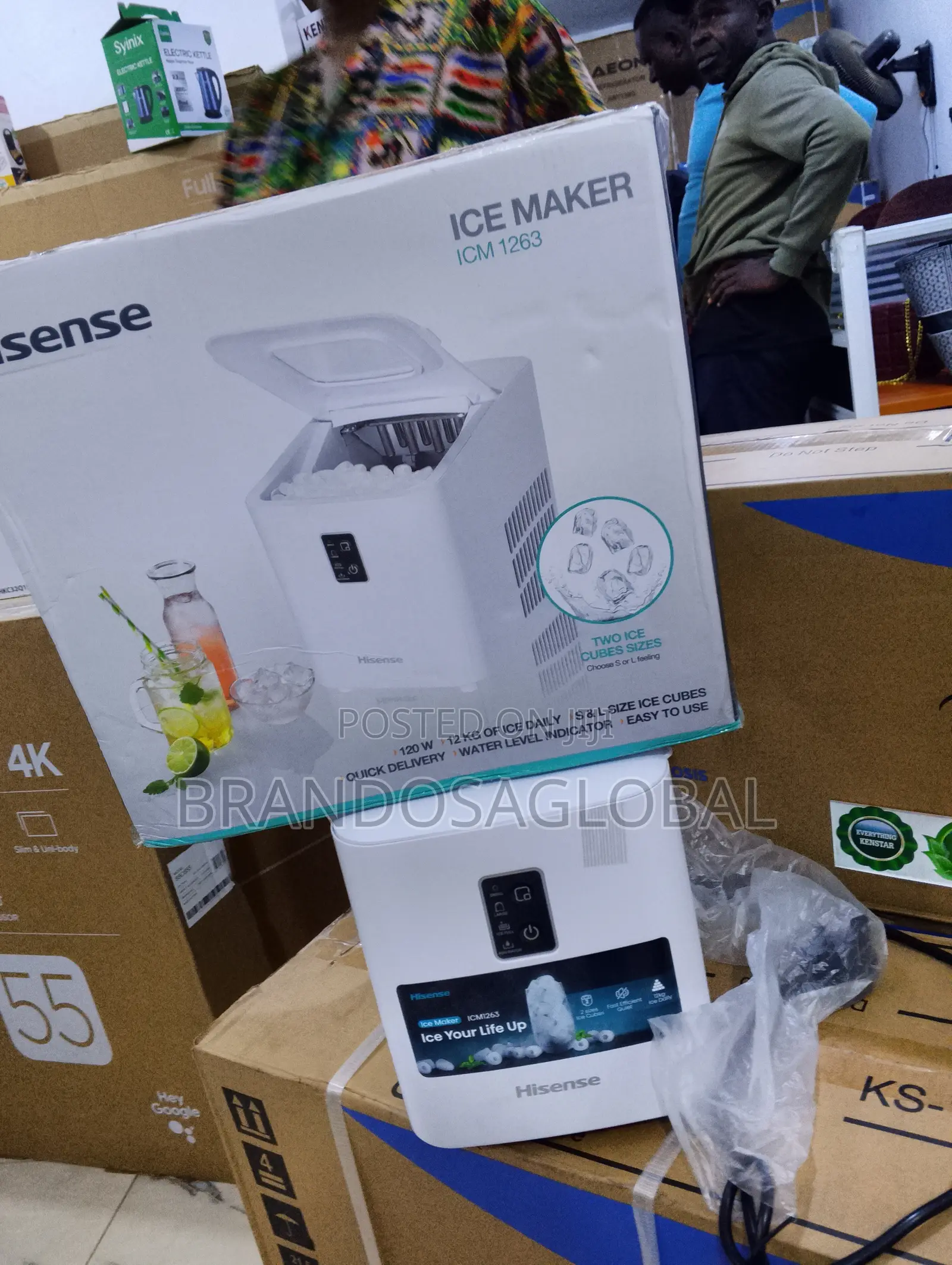 Hisense 12kg Ice Maker Machine Icm1263