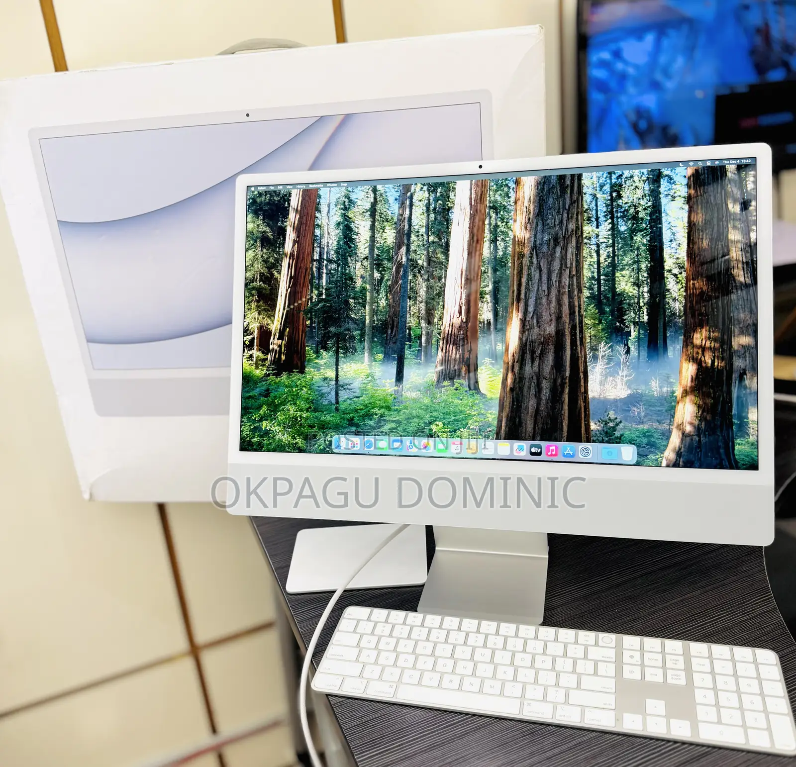 Desktop Computer Apple iMac M1 8GB Apple M1 HDD+SSD 256GB