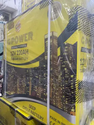 Solar Tubular Battery 220ah Indian
