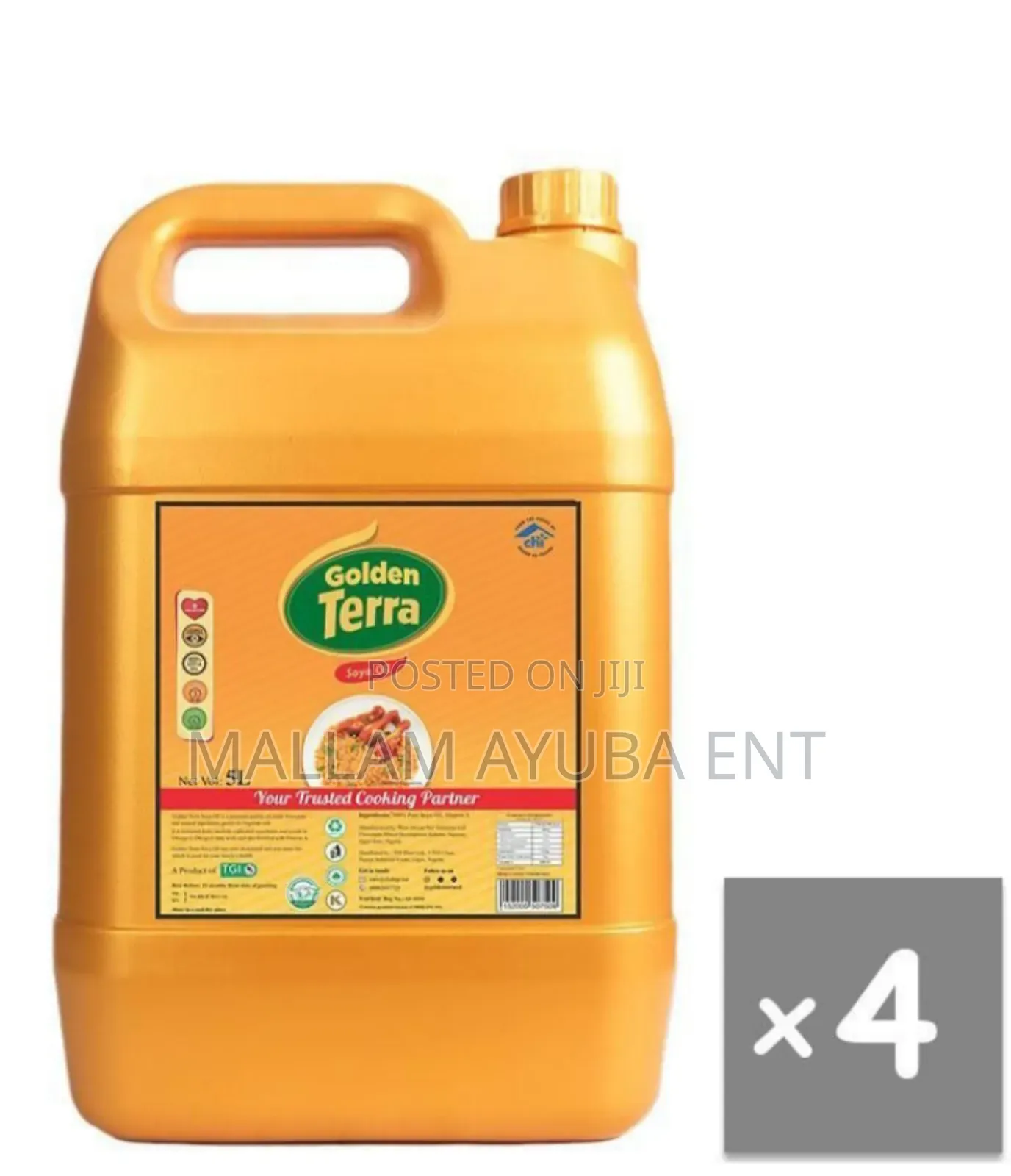 Golden Terra 5ltrs X4