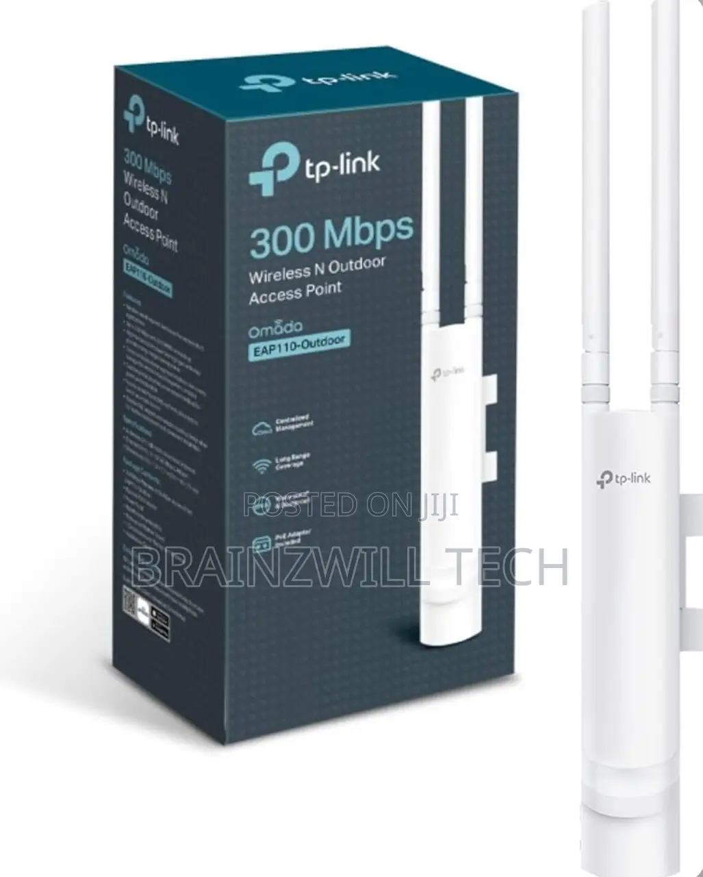 Tp-Link Eap110-Outdoor | 300mbps Wireless N Outdoor Access Point