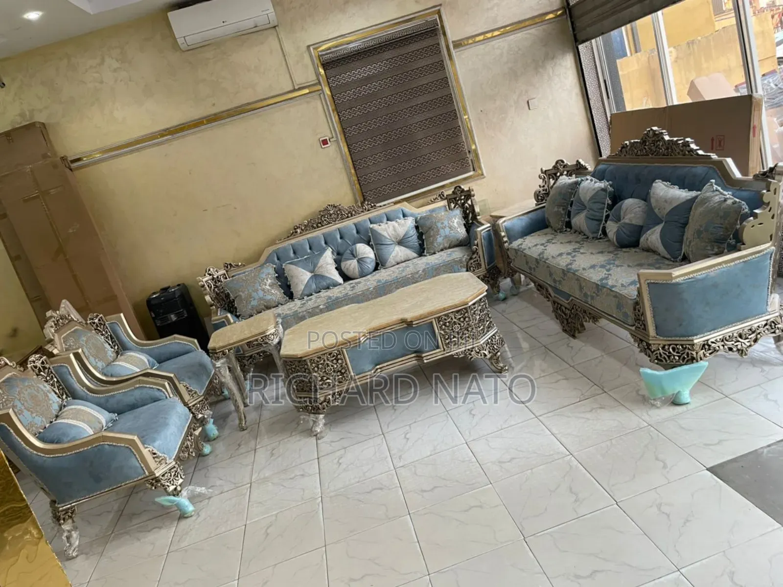 E Extra Luxury Sofa Set