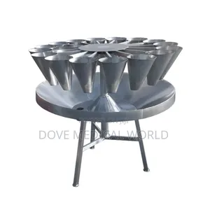 Slaughtering Cone Stainless Steel | 12 Birds Capacity