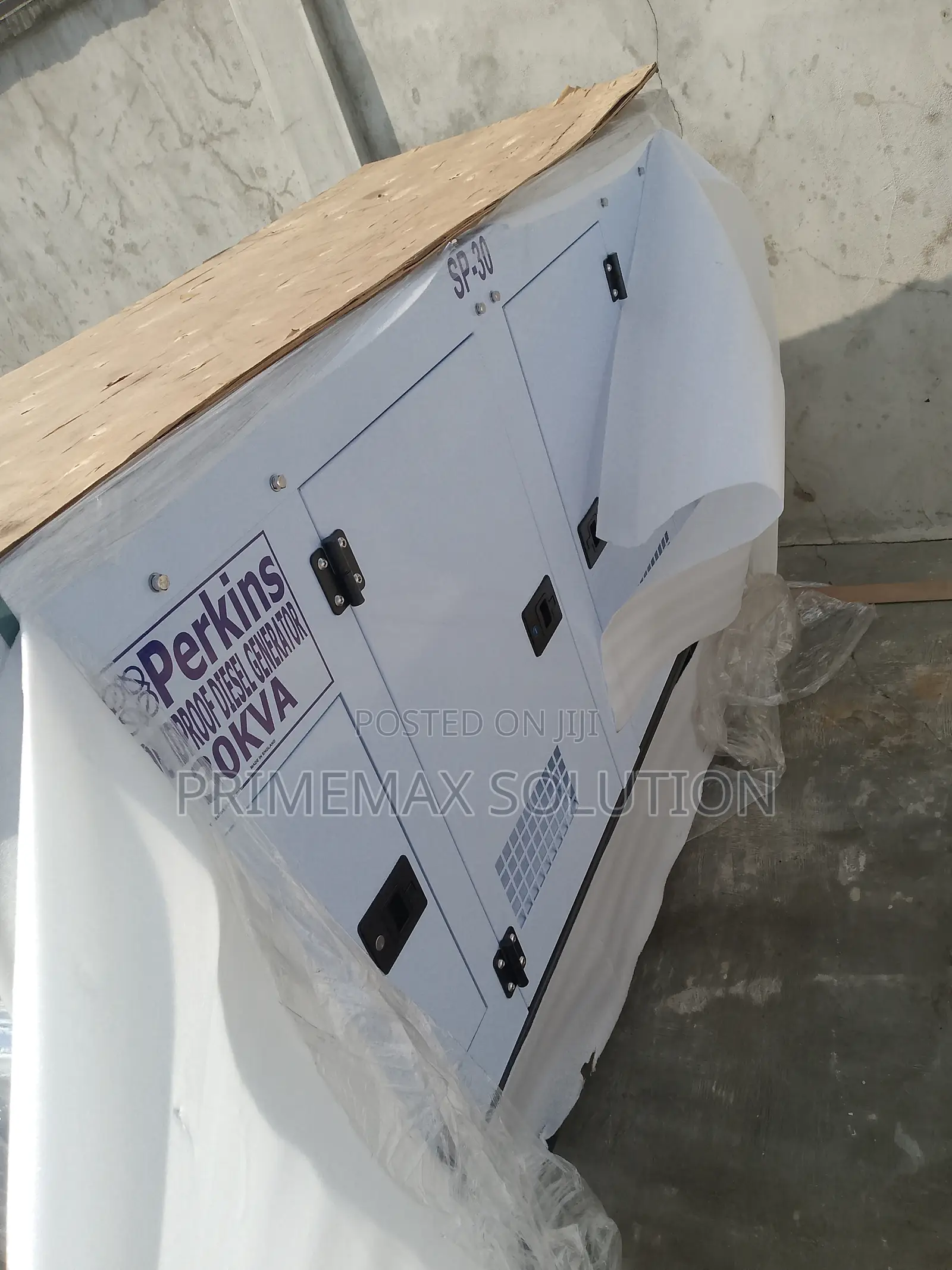 Perkins Powered 30 Kva Soundproof Generator – 65–68 Dba
