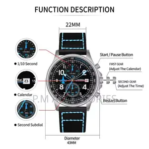 Sinobi Leather Watch