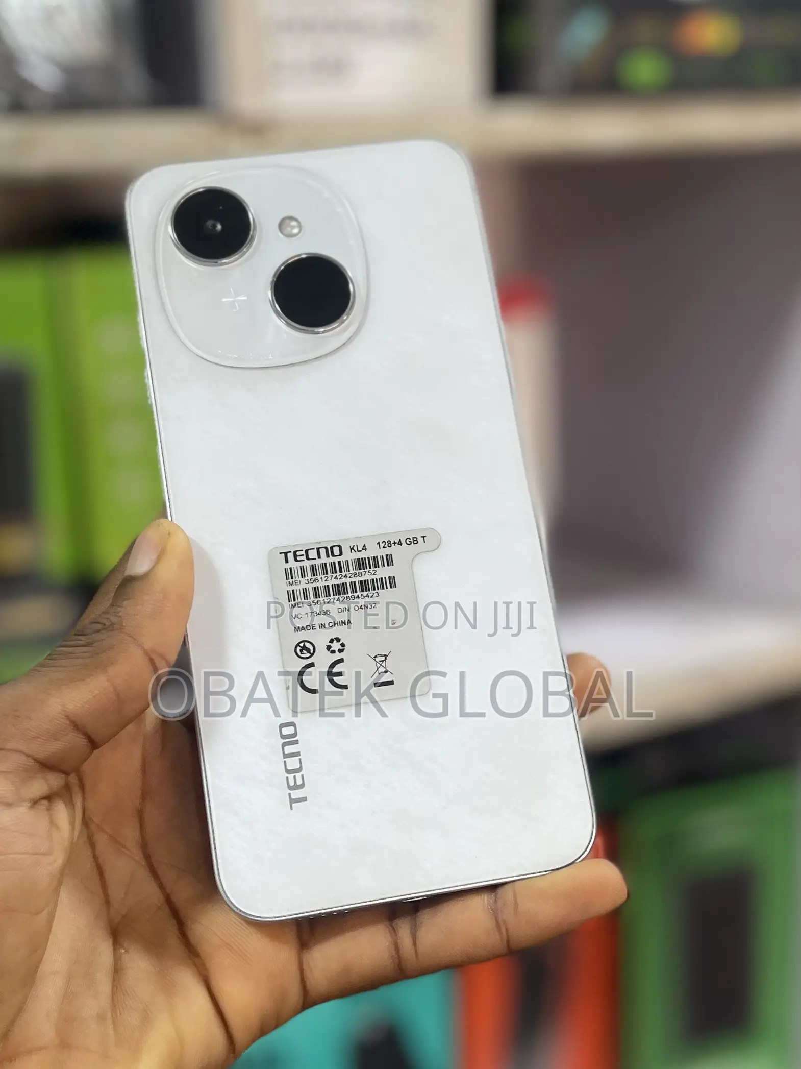 Tecno Pop 9 128 GB White