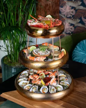 3 Tier Seafood Display Stand - Dessert Stand