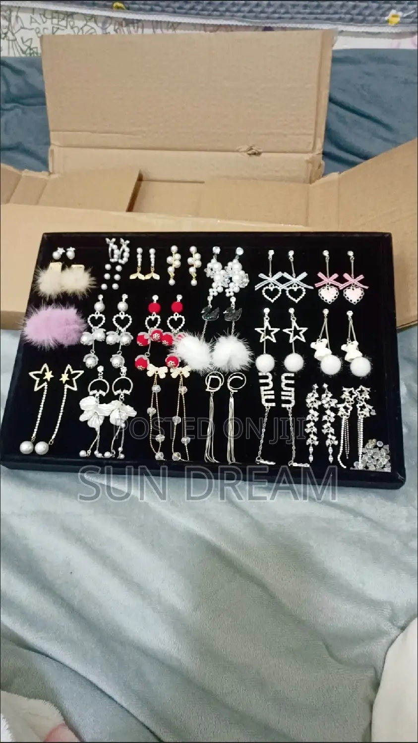 Earrings Box Earrings Display Jewelry Organizer
