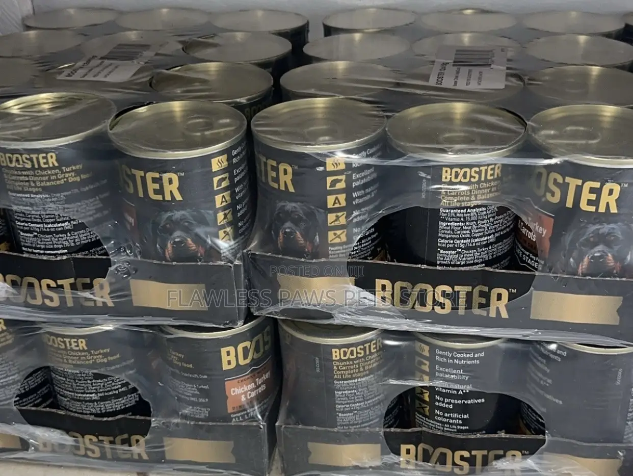 Booster Dog Can Food