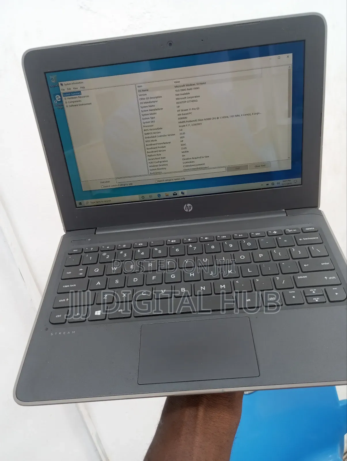 Laptop HP Stream 11 Pro G4 EE 4GB Intel Pentium SSD 128GB