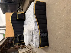 High Quality 6x6 Bedframe With Mattress and 2 Bedside