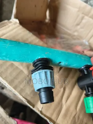 100pcs PVC Plain Connectors - Drip Irrigation Offtake (No Valve)