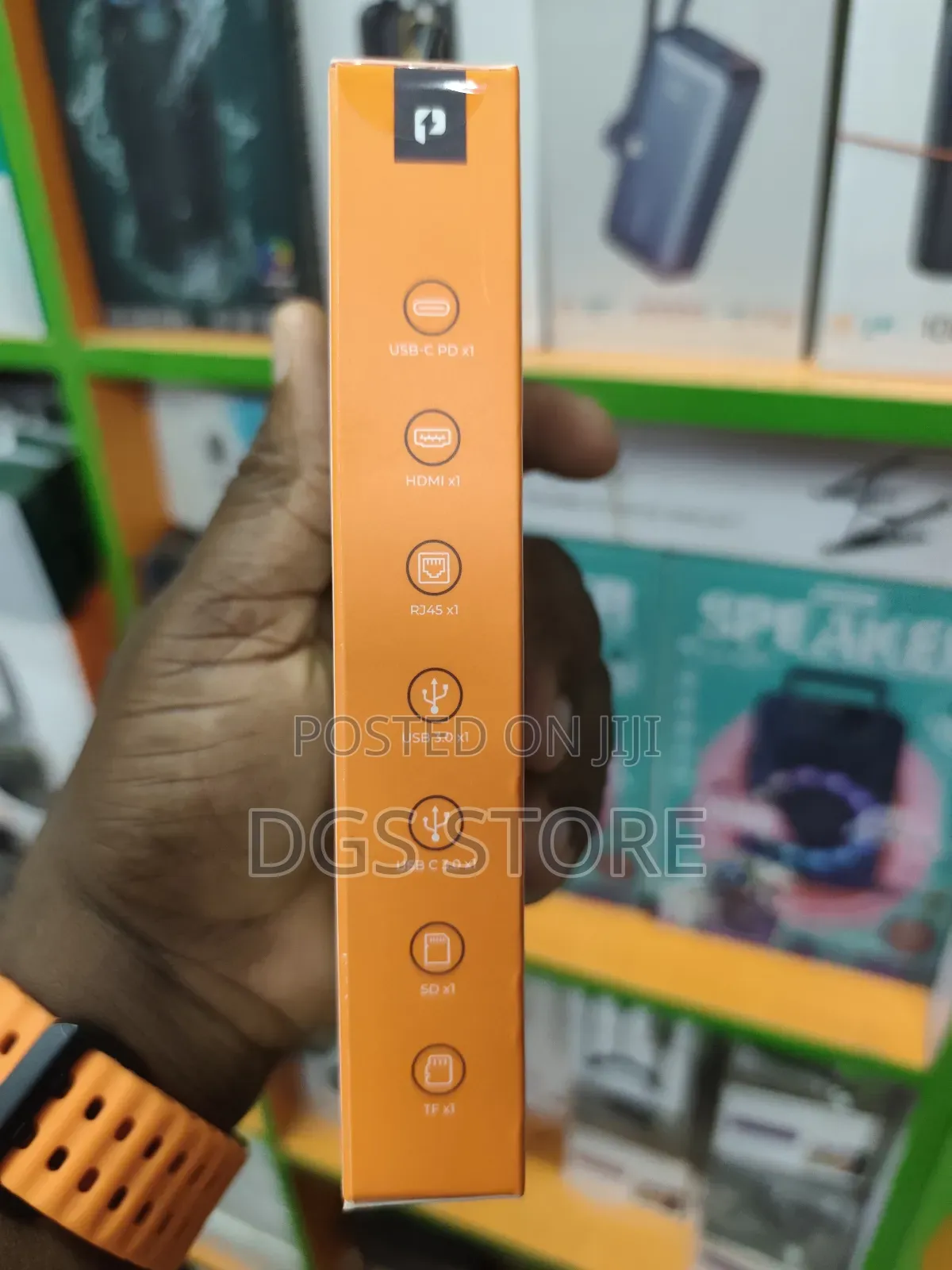 Porodo 7in1 Multi Port Usb C Hub
