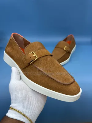 *Original Santoni Slip on Shoes