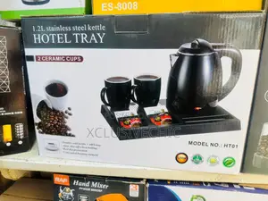 1.2 Litres Stainless Steel Kettle Hotel Tray