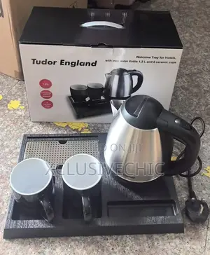 1.2 Litres Stainless Steel Kettle Hotel Tray