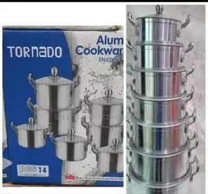 7pcs Aluminum Pot