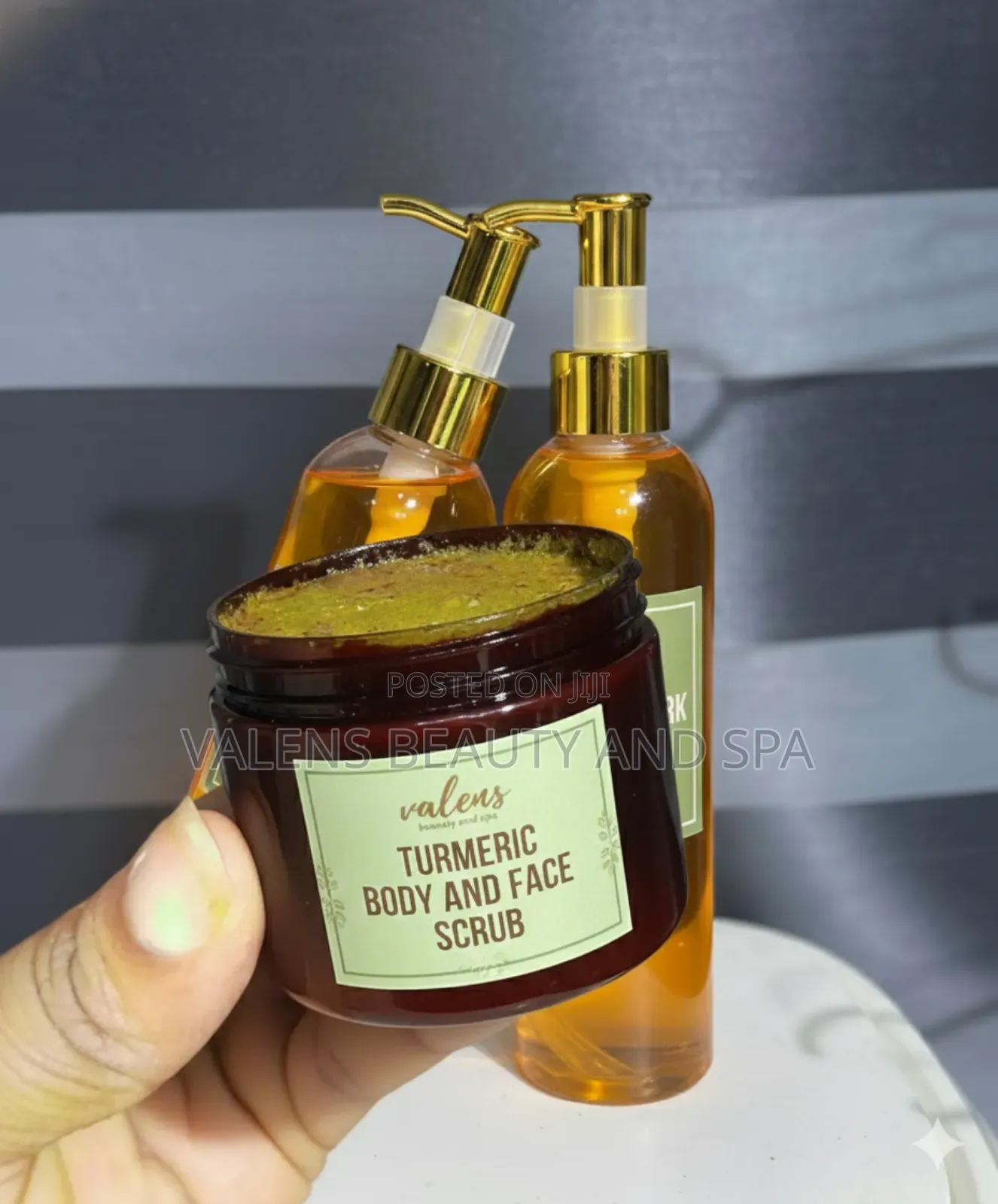 Turmeric Face and Body Scrub