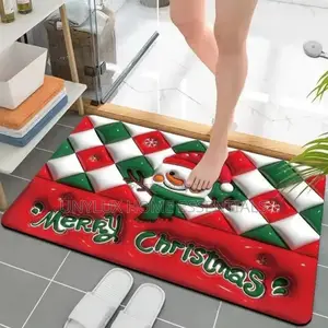 Visual 3d Red Door Mat