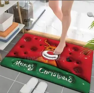 Visual 3d Red Door Mat