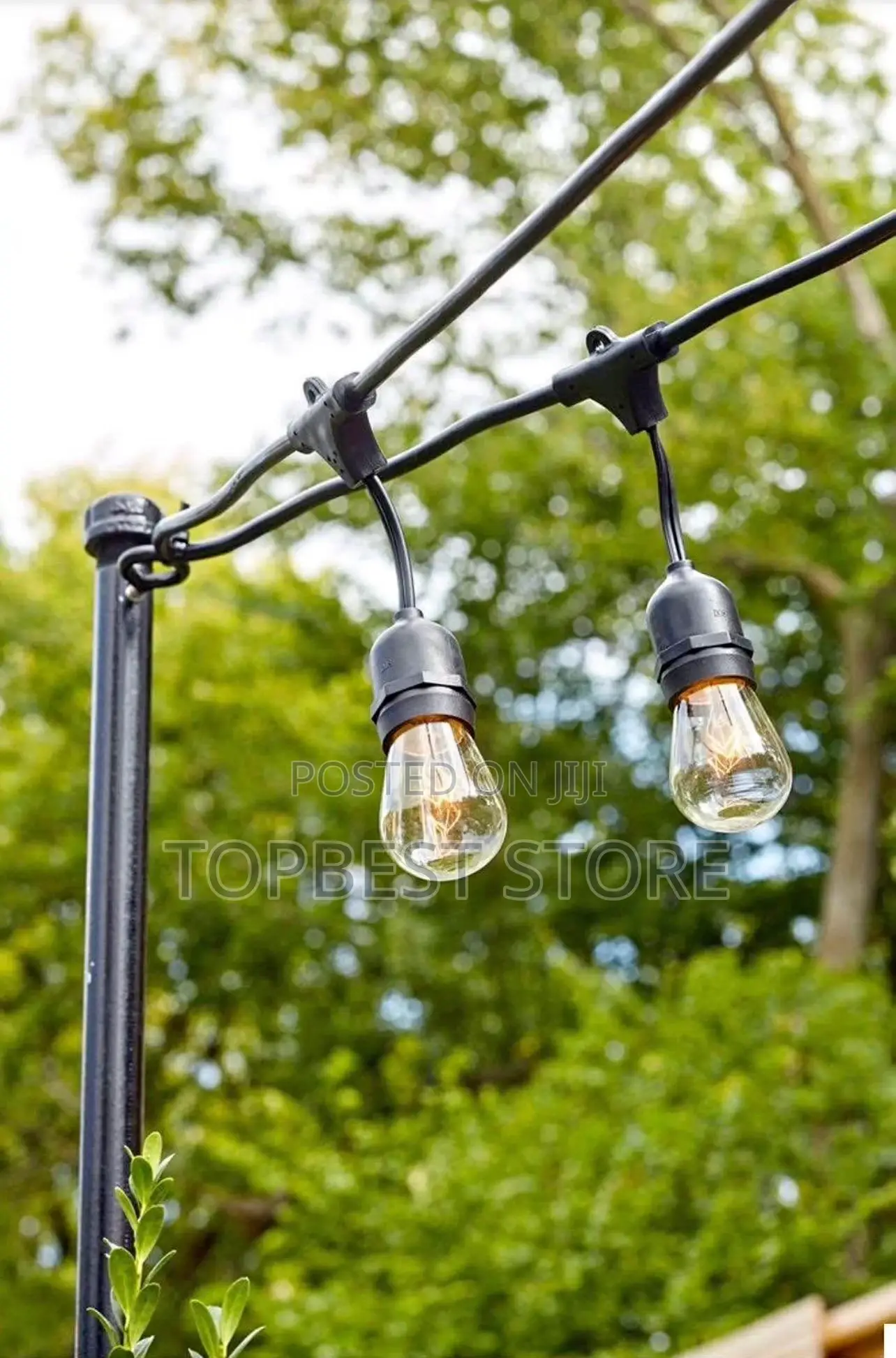 String Rop Light 10meter 20lampholder It Come With the Bulb