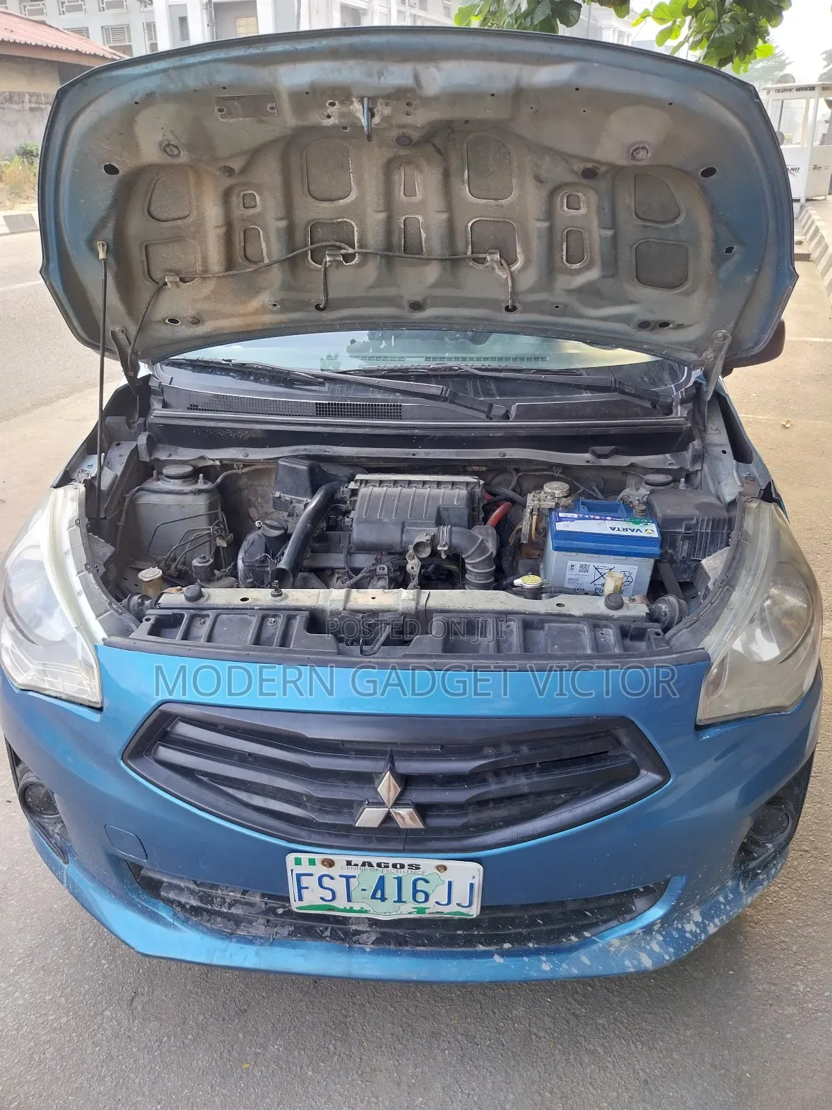 Mitsubishi Attrage 2010 Blue