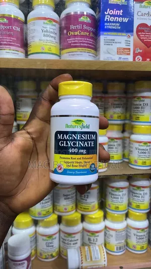Nature's Field Magnesium Glycinate 400 Mg