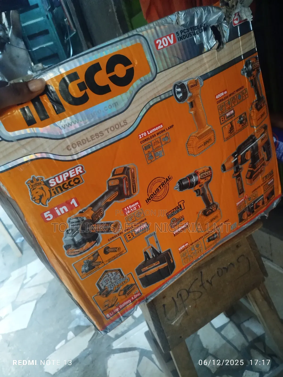 Incgo Combo Cordless Machine 5 in 1
