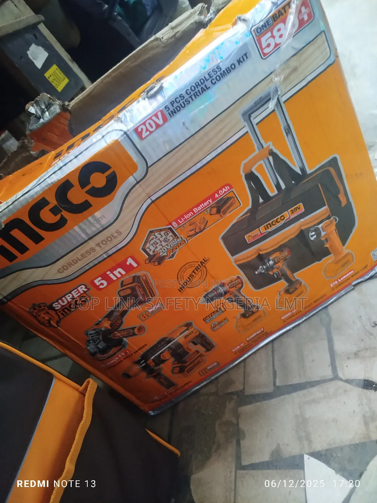 Incgo Combo Cordless Machine 5 in 1