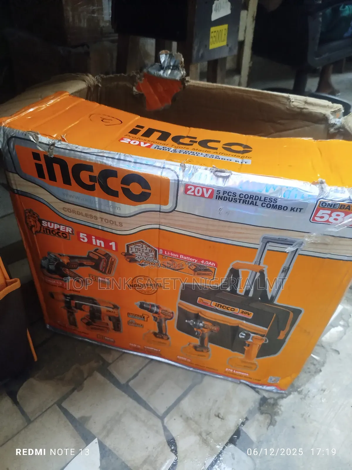 Incgo Combo Cordless Machine 5 in 1