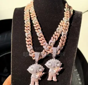 Moissanite Diamond Necklace With Pendant