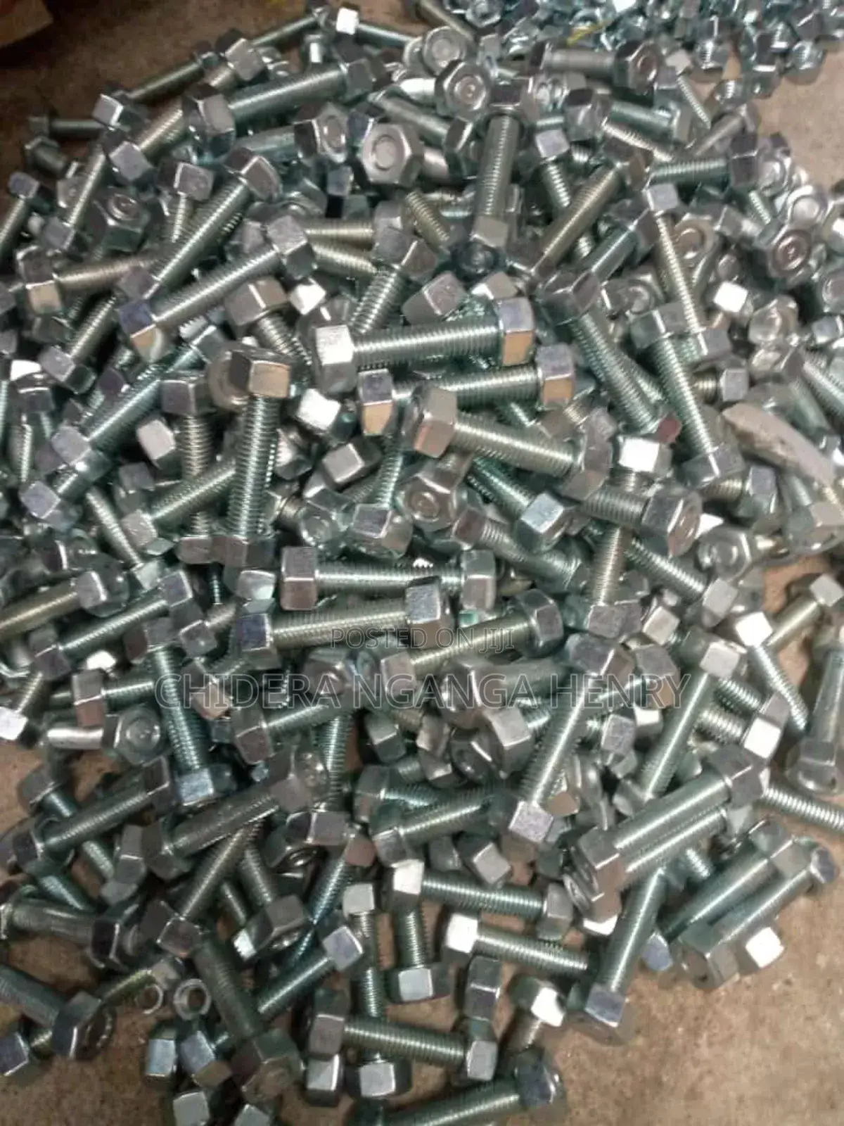 5/8 X 100mm Stud Bolt White