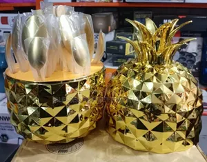 Golden Spoon With Rack