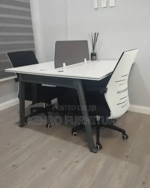 Workstation Desk With 2-chair