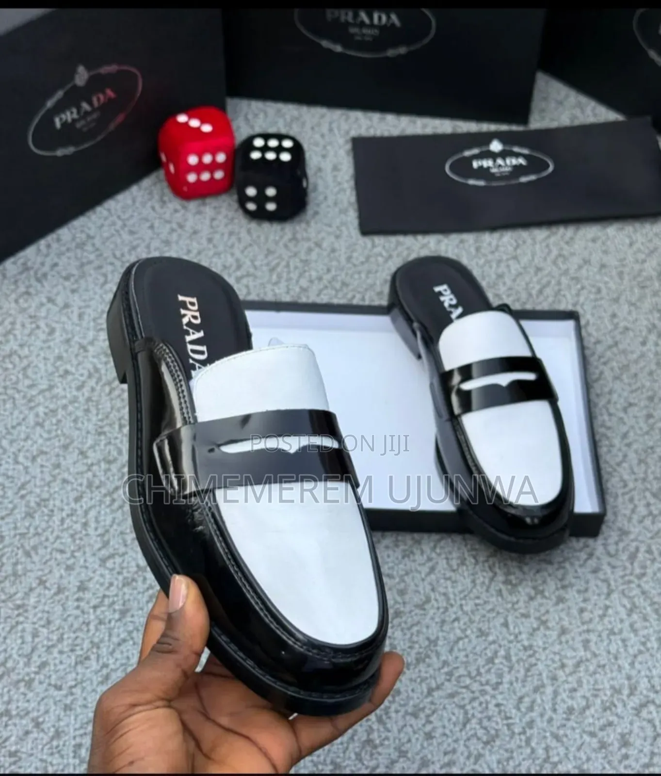 Quality Prada Half Shoe
