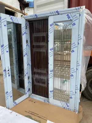 Stainless And Gold Door In Door