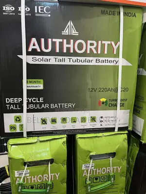 220ah Authority Tall Tubular Battery