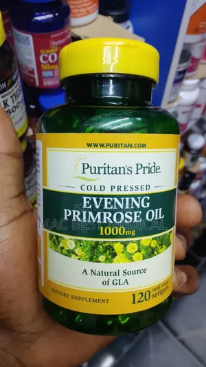 Puritan's Pride Cold Pressed Evening Primrose Oil 1000mg