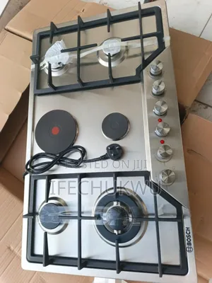 Original Bosch 90cm 4+2 Inbuilt Gas Electric Cooker Hob Automatic W