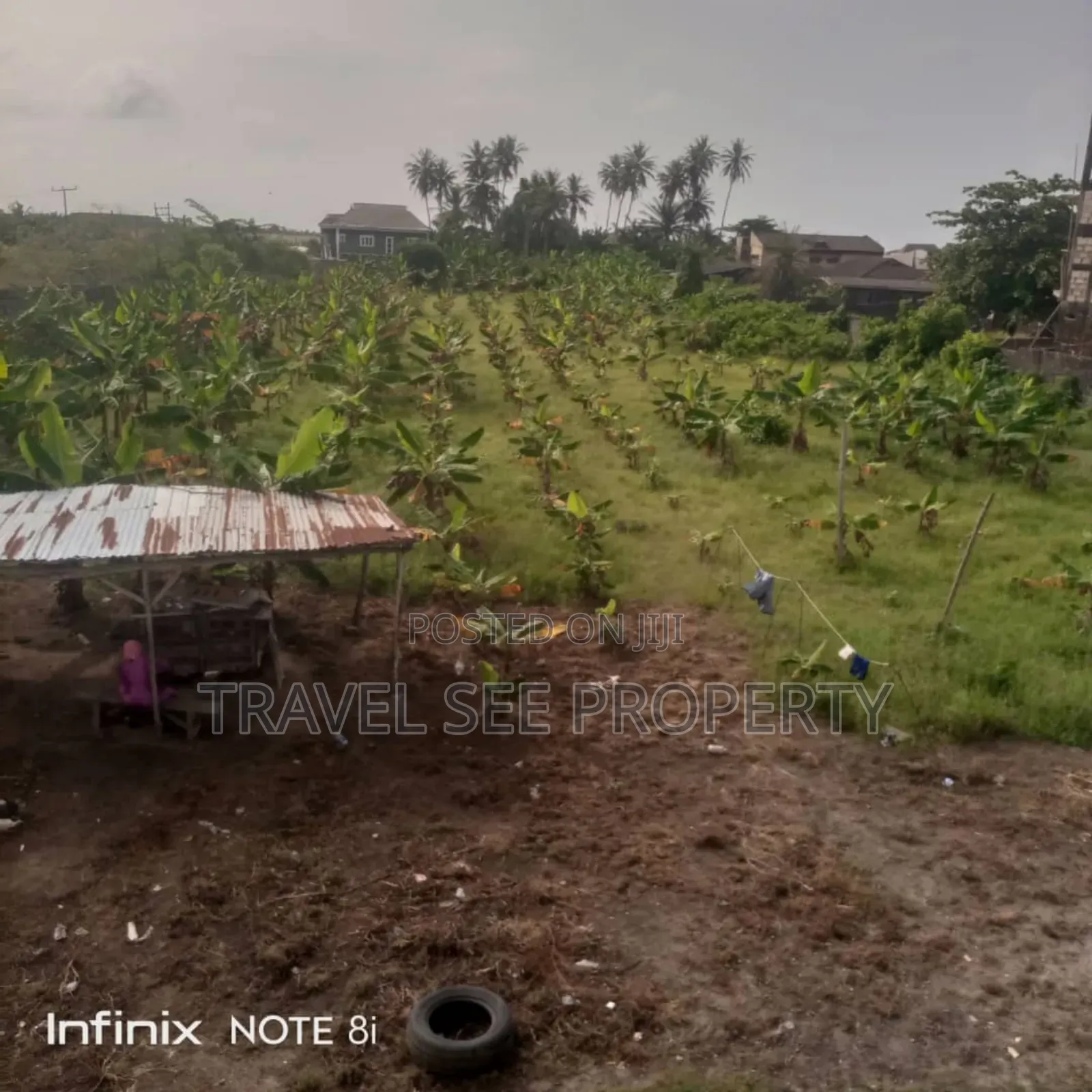 Empty Land for Lessing 8 Plots Facing Road