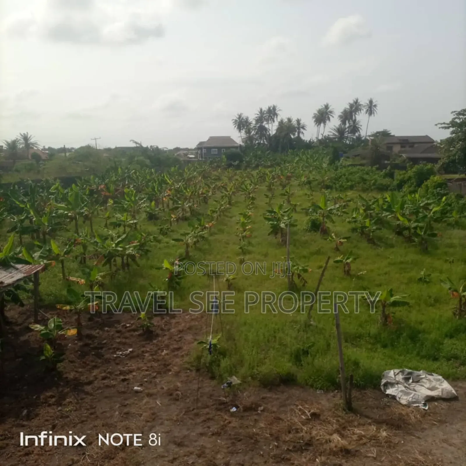 Empty Land for Lessing 8 Plots Facing Road