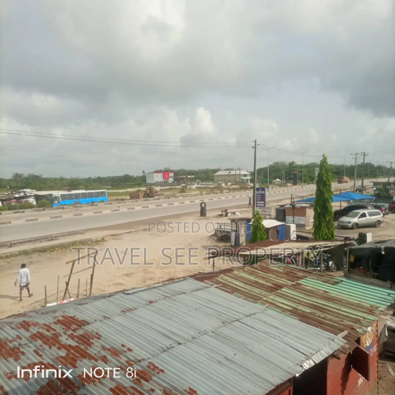 Empty Land for Lessing 8 Plots Facing Road