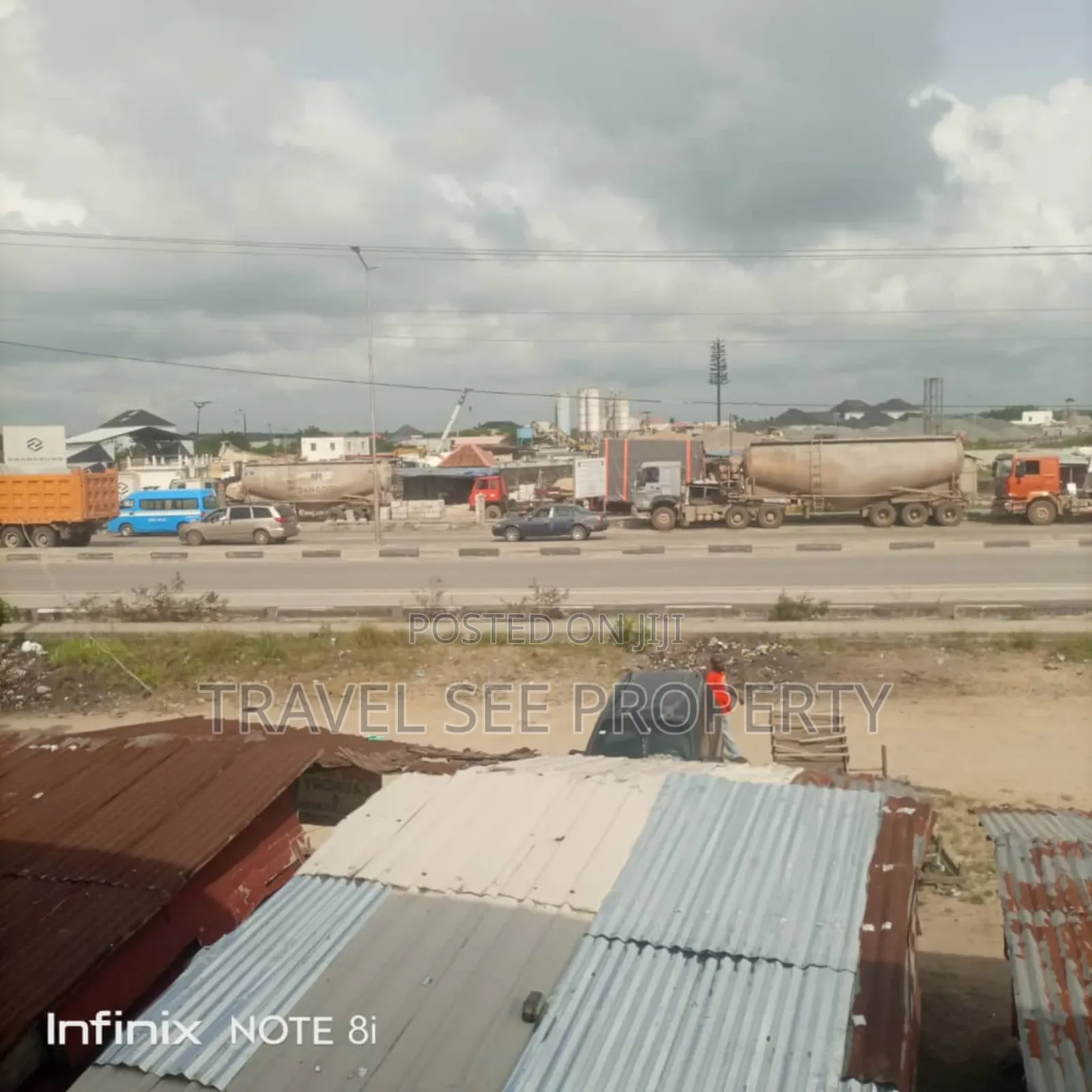 Empty Land for Lessing 8 Plots Facing Road