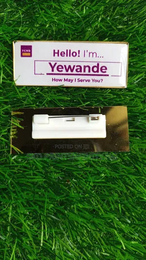 Premium Name Tag