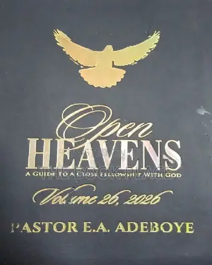 Open Heavens 2026 Leather Cover by E.A Adeboye
