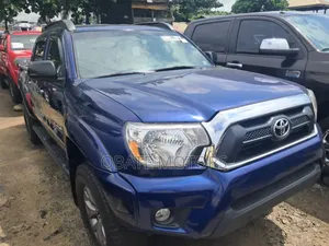 Toyota Tacoma 4dr Double Cab 5.0 ft. SB (2.7L 4cyl 4A) 2014 Blue