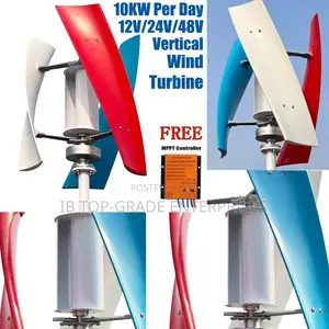 Upgrade Your Home With 10,000w Per Day, 48v Wind Turbine Energy System